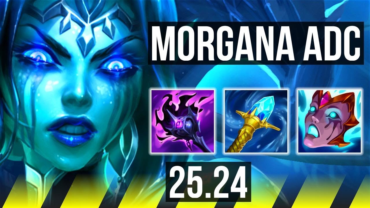 MORGANA & Nami vs EZREAL & Nidalee (ADC) | 36K damage | NA Grandmaster | 25.24