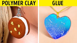 Awesome Polymer Clay, Epoxy Resin And Glue Gun DIY Ideas And Cute Mini Crafts