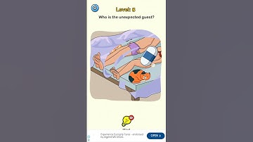 Who is the unexpected guest? level 8 Delete Puzzle #funny😂😍 #deletepuzzle #ytshorts #viral