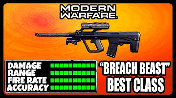 NEW OVERPOWERED AUG "BREACH BEAST" CLASS SETUP IN MODERN WARFARE! BEST AUG CLASS SETUP!