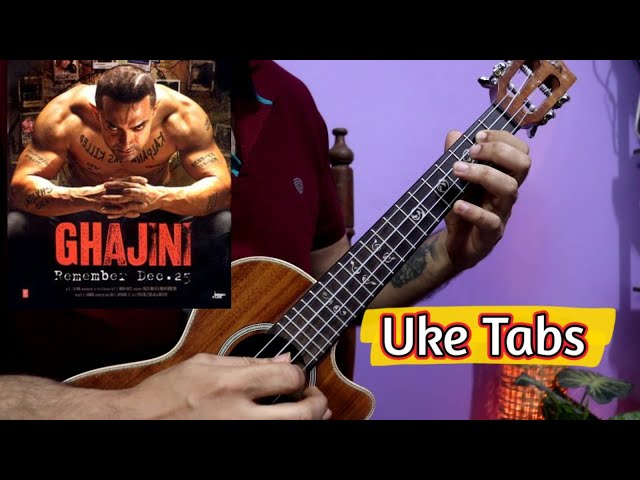 Guzarish(Ghajini) - Tu Meri Adhuri Pyaas | Easy Ukulele Tabs Lesson class=