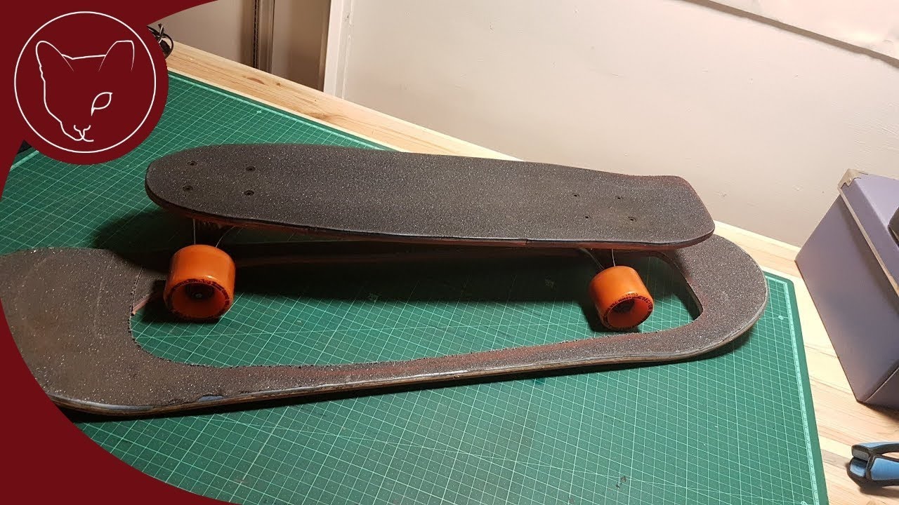 Skateboard Upcycle - YouTube