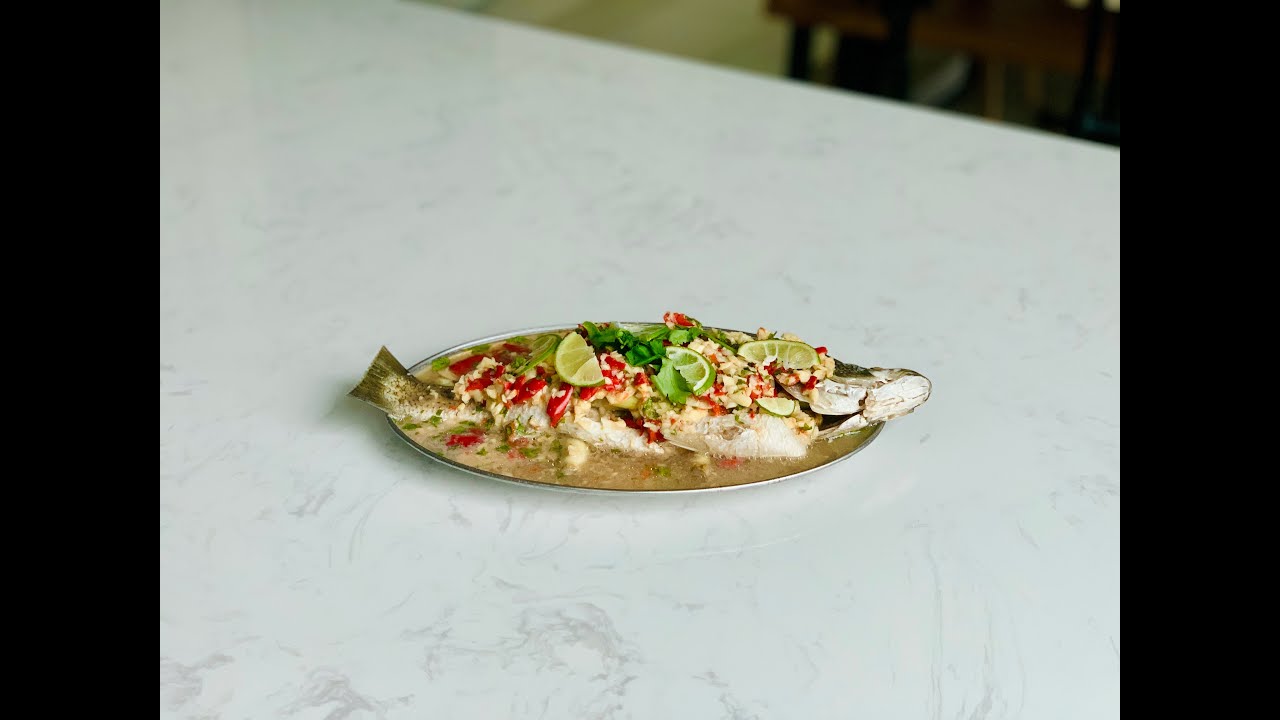 Thermomix TM6 Thai Steamed Fish with Lime and Rice by @ezziecooks