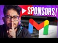 THIS SECRET Email Got Me SO MANY SPONSORS! | How To Get Sponsorship and Free Products?