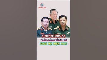 Chân Dung 3 Thứ Trưởng Bộ Quốc Phòng Hiện Nay Cùng Quê Nam Bộ
