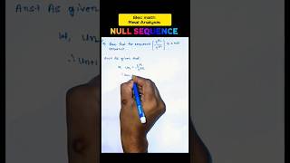 WBSU BSc Mathematics Previous Year Solution 🎯 ​#BScMath  #RealAnalysis #MathTricks #NullSequence