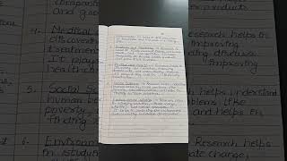 Research Methodology Notes, Research meaning,scope, application#exam#notes#du#shorts#short#ytshorts