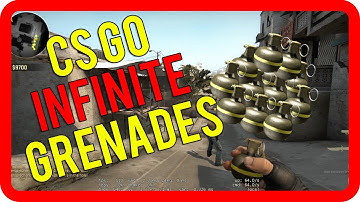 CS GO infinite unlimited grenades command - CS GO unendlich Granaten [english/german]