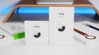 Apple AirTags Unboxing \& Demo Use