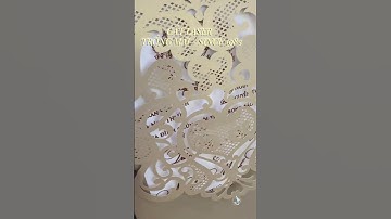 CẮT LASER theo xu hướng 2025 #art #shotrs #viralvideo #thiep #weddingcards #tiktok #xuhuong