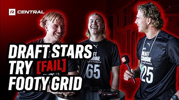 AFL DRAFT STARS TRY (FAIL) FOOTY GRID