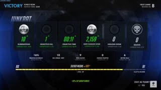 Overwatch - My First Sextuple Kill (Full Game)