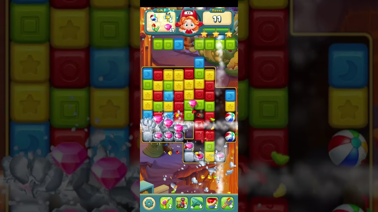 TOY BLAST LEVEL 8078 ~ No boosters