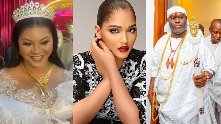 ARRIVAL OF OONI OF IFE & OLORI TOBI AT HIS BILLIONAIRE DAUGHTER’S 30TH BIRTHDAY