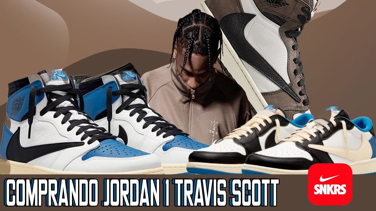 Impresionismo Integral Desnudo Como Entrar a Un Sorteo de Nike SNKRS Mexico / Comprando los Jordan 1 Low  Travis Scott x Fragment - YouTube