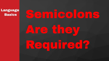 Lecture - 5 | Semicolons : Are they Required? #swift #iOS
