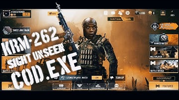 COD.EXE | KRM-262 sight unseen