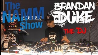 Brandon Duke The DJ LIVE DJ Set at the NAMM Show 2019 at the JetPack, Beat Junkies, Rane booth