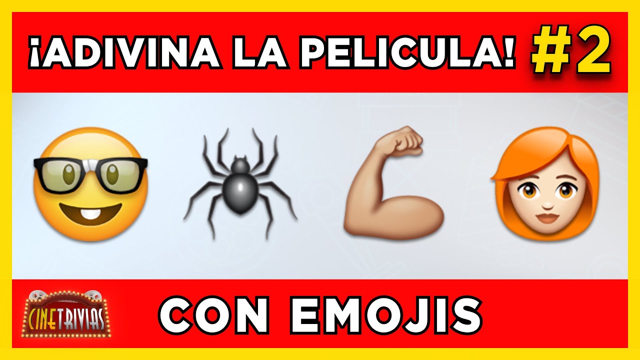 ADIVINA con EMOJIS la PELICULA - #02 | CineTrivias - YouTube