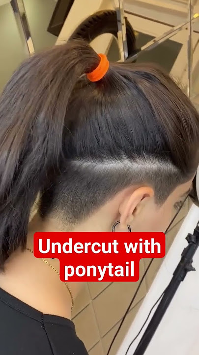 #shorts girl gets undercut with #longhair
