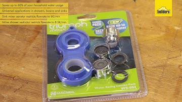 How To Install A Water Flow Restrictor