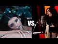 why is dixie damelio actually good at singing (live vs. autotuned performances)