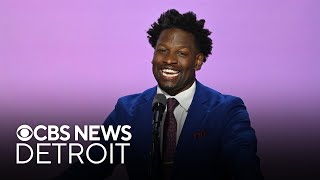 Detroit pastor Lorenzo Sewell speaks at RNC