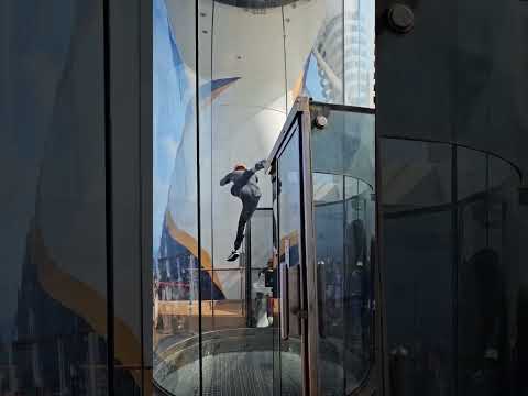 iFly done right on Royal Caribbean Quantum of the Seas #ifly #royalcaribbean #talent #extreme Video Thumbnail