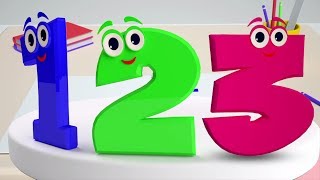 Nomor lagu | Anak belajar angka | Nomor untuk anak-anak | Numbers Rhyme For Kids | Educational Song