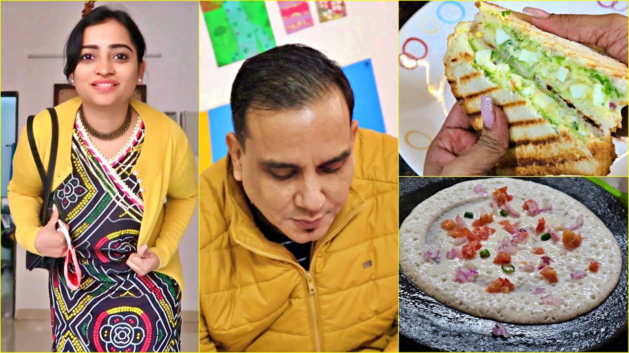 Yummy Food Full Day & My Handsome Husband | Indian Mom On Duty