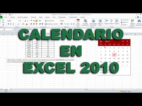 Insertar Un Calendario Desplegable En Excel 2010 Excel Total