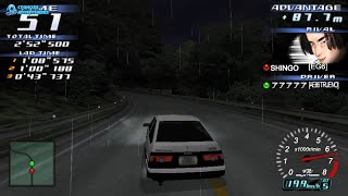 INITIAL D STREET STAGE | MYOGI | ENGLISH PATCH | PSP GAMEPLAY (2024)