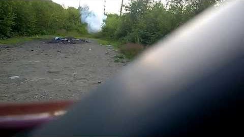 1 lb Binary Explosive Tannerite target 3rd shot!! 22lr