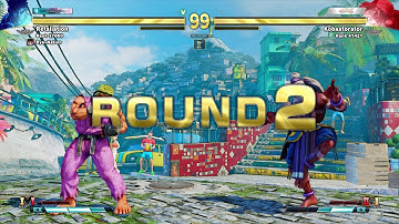 Ryu vs Dhalsim Part 1 - Punishing Dhalsim