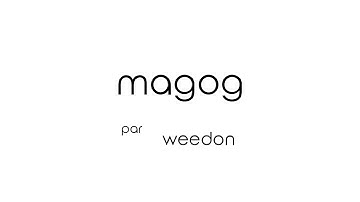 Magog - Weedon (Lyrics video) Vidéo de paroles