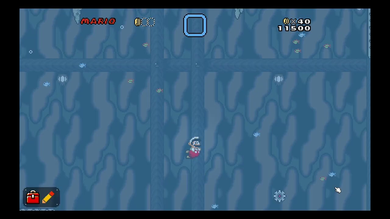 Chunky mines | My Fan-made Mario level.
