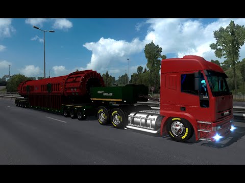 IVECO EUROTECH ETS2 1.36 + 90 TONELADAS , SE LA BANCO?