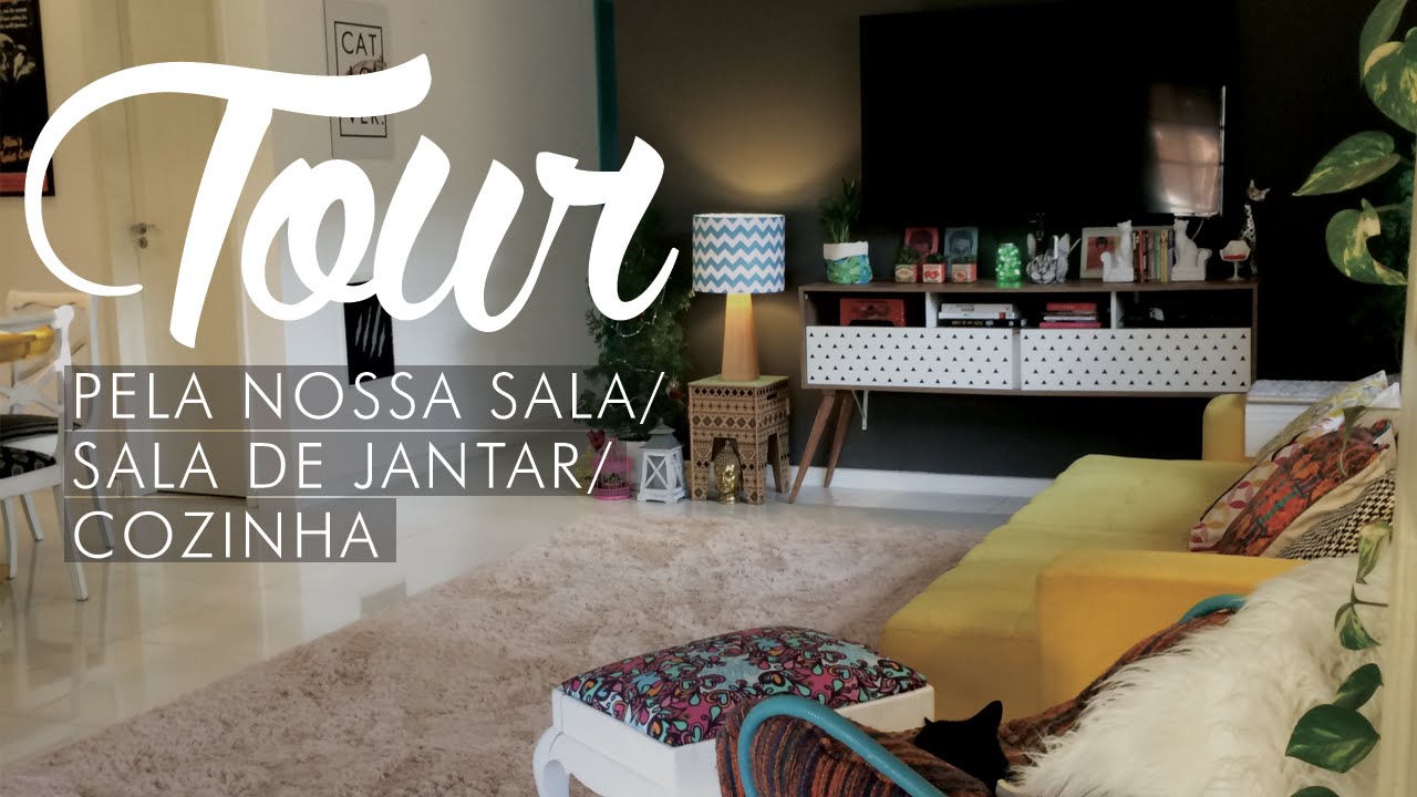 Tour pela nossa salacozinhasala de jantar YouTube Tour pela nossa salacozinhasala de jantar YouTube