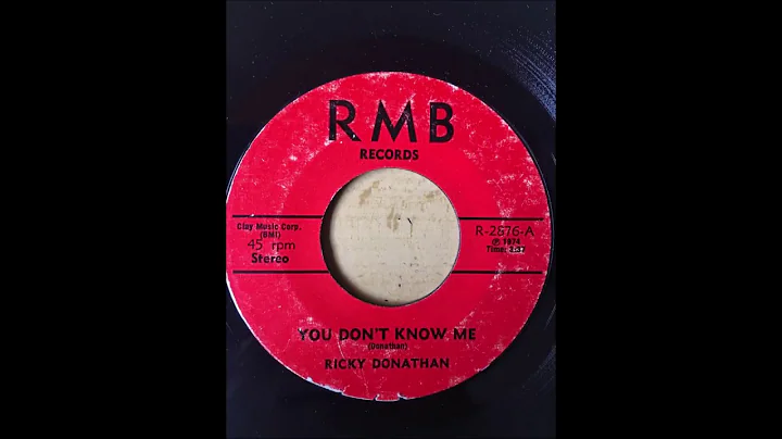 Ricky Donathan - You Don't Know Me bw I'm So In Lo...