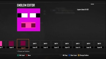 Black Ops2 Minecraft Pig Emblem Tutorial (EASY)
