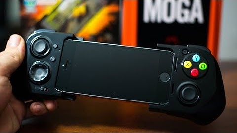 Moga Ace Power Gaming Controller For iPhone 5S/5C/5 & iPod Touch 5G - Hands On Demo & Review