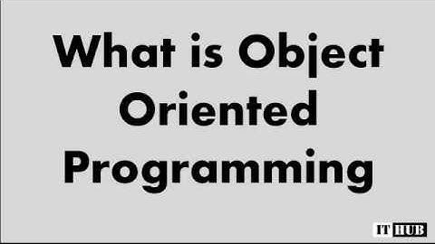 OOP Introduction in Sinhala
