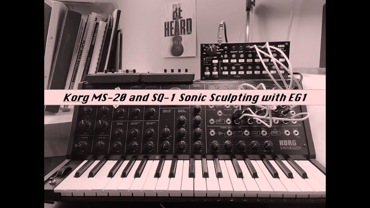 Lecture 5 Eg1 And Sonic Sculpting With The Korg Ms And Sq 1 Youtube Lecture 5 Eg1 And Sonic Sculpting With The Korg Ms And Sq 1 Youtube