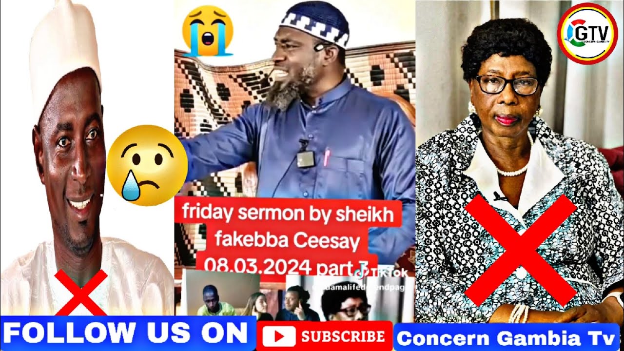 Sheikh Fakebba Ceesay respons to the Gambian feminist activists and FGM critics. Sheikh bi merr na.
