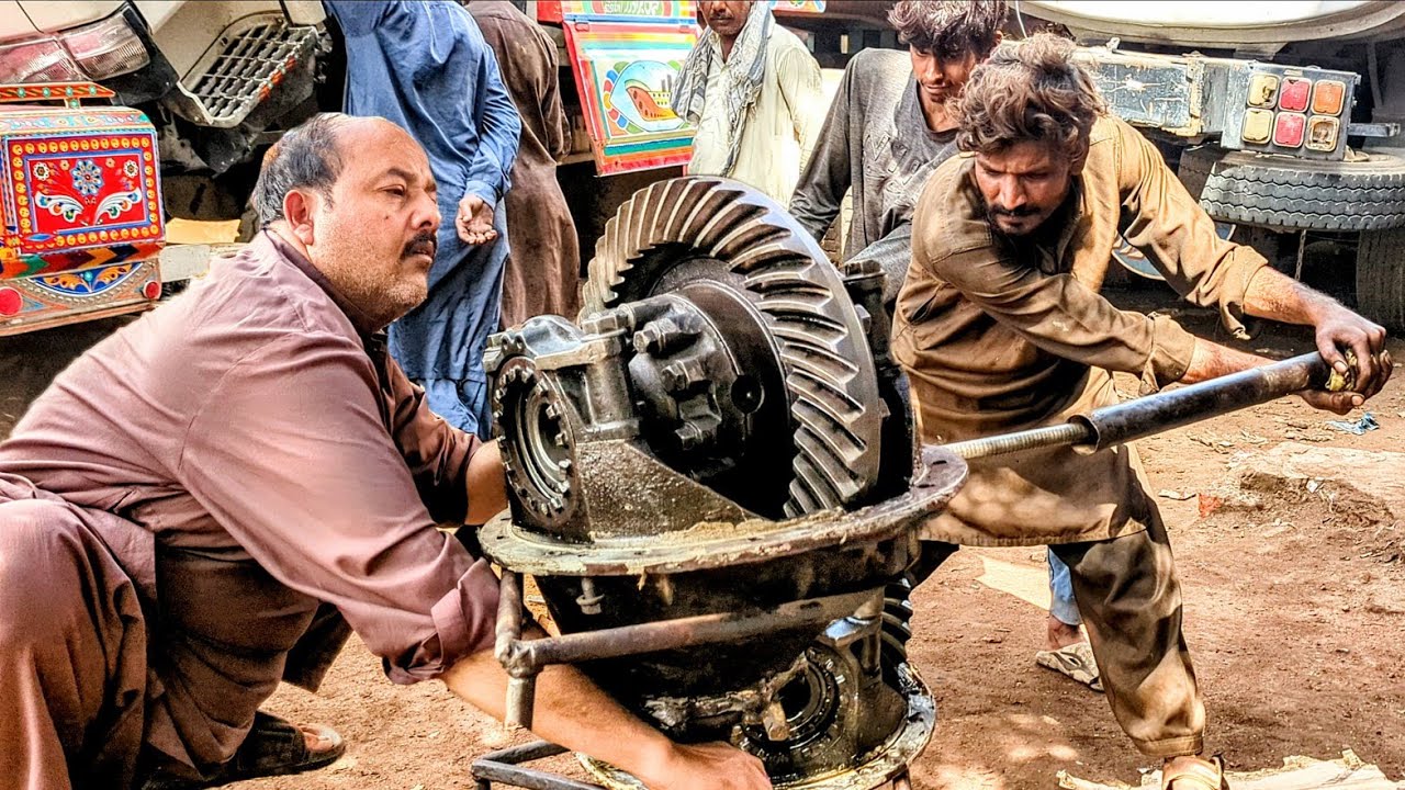 pakistani-mechanic-fix-restoration-differential-gear-secrets-as-an