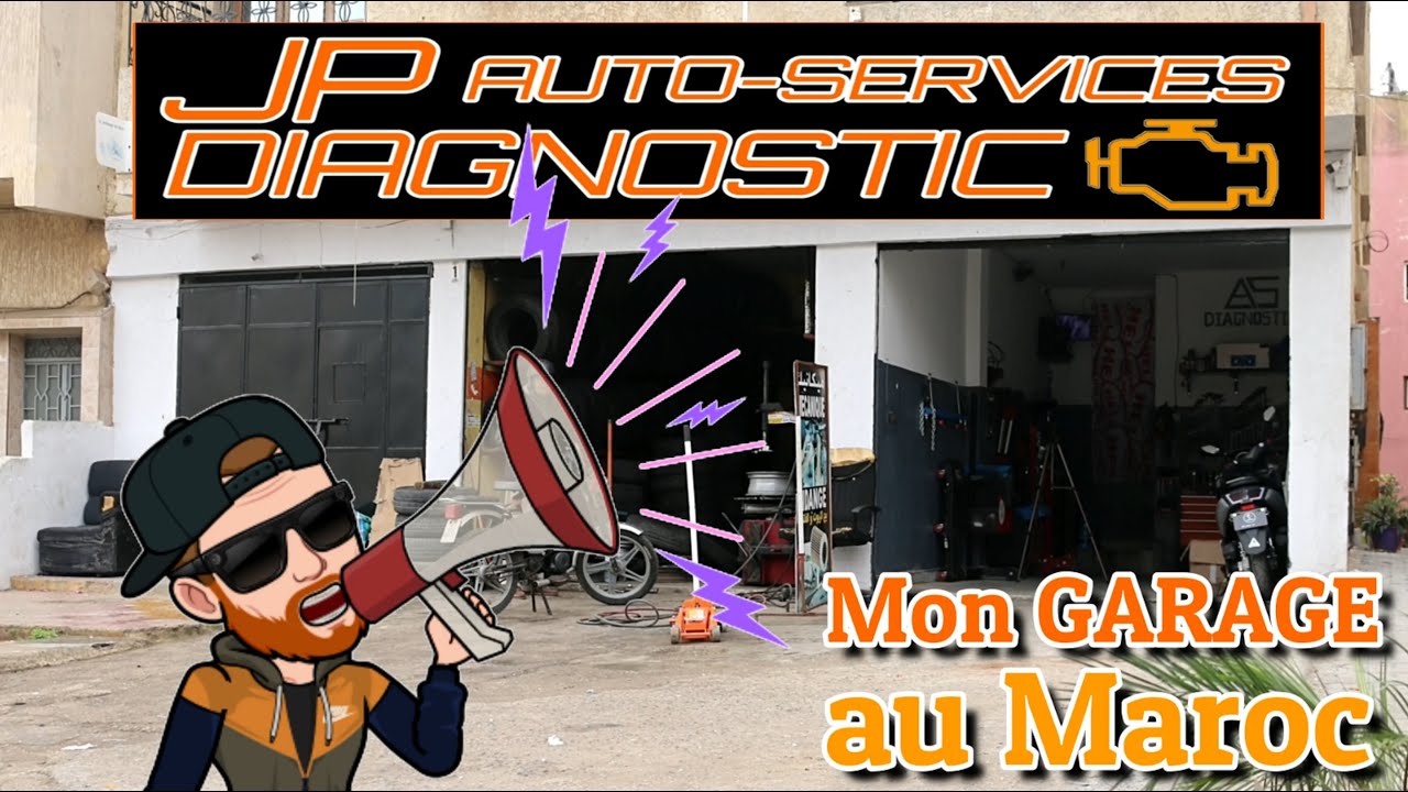 J'ouvre un garage au Maroc 