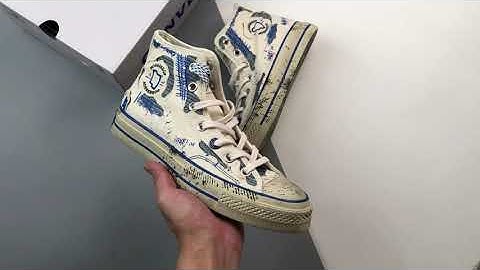 Ader Error x Converse Chuck 70 Hi White Blue A05351C