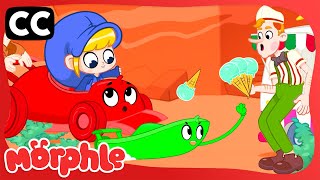 Morphle & Orphle's Frosty Race | Mila & Morphle Literacy | Cartoons with Subtitles