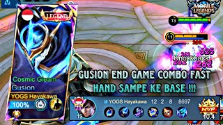 MACRO CIKI GUSION PALING SADIS, COMBO FAST HAND GUSION SAMPE KE BASE MUSUH !!! | MOBILE LEGEND