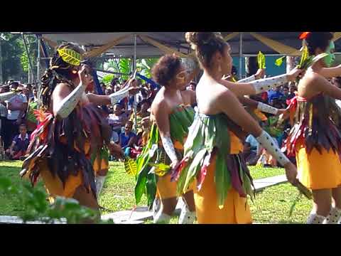 International PNG Students performing at the USP Open Day 2018